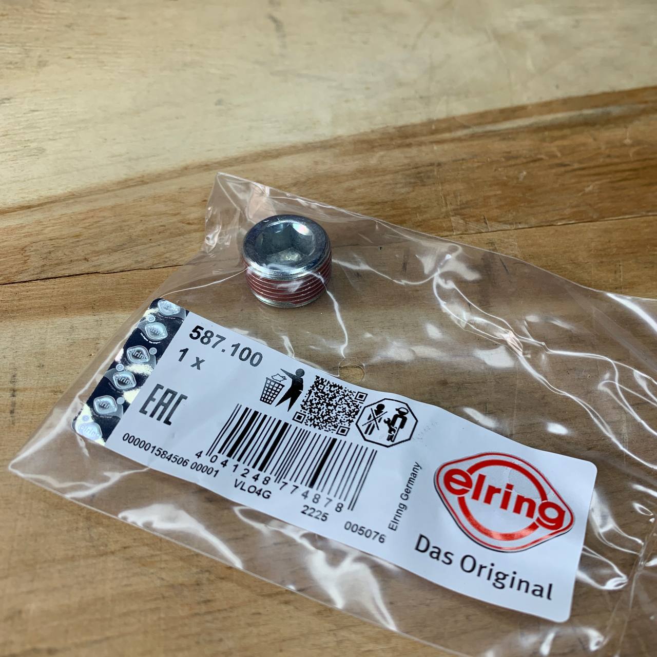 TAPON DE CARTER DE ACEITE DE MOTOR Y CAJA