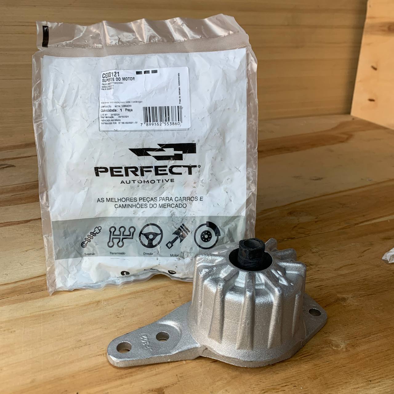 BASE DE MOTOR DERECHA ALUMINIO