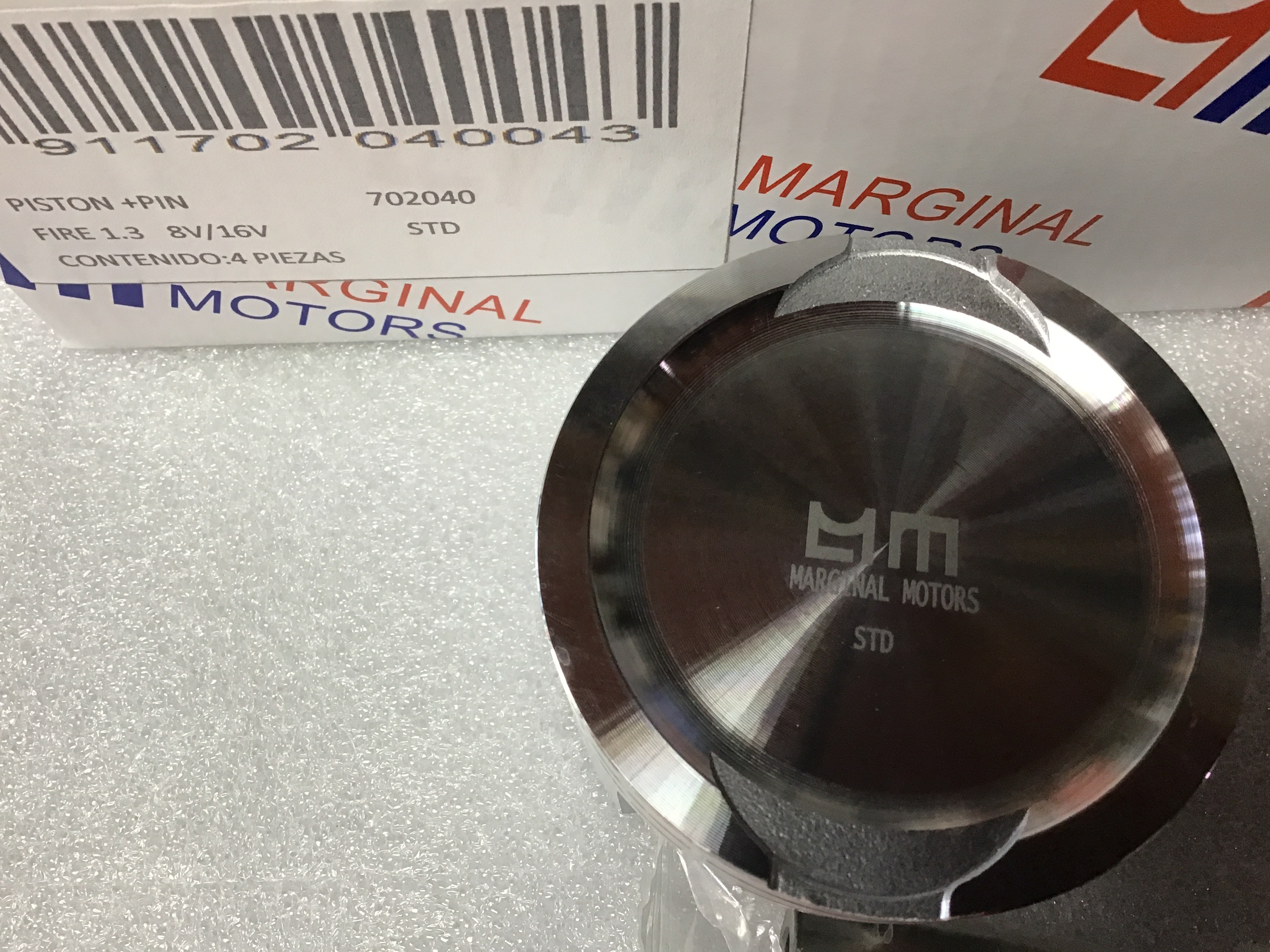 JUEGO DE PISTONES STD (70.8mm)