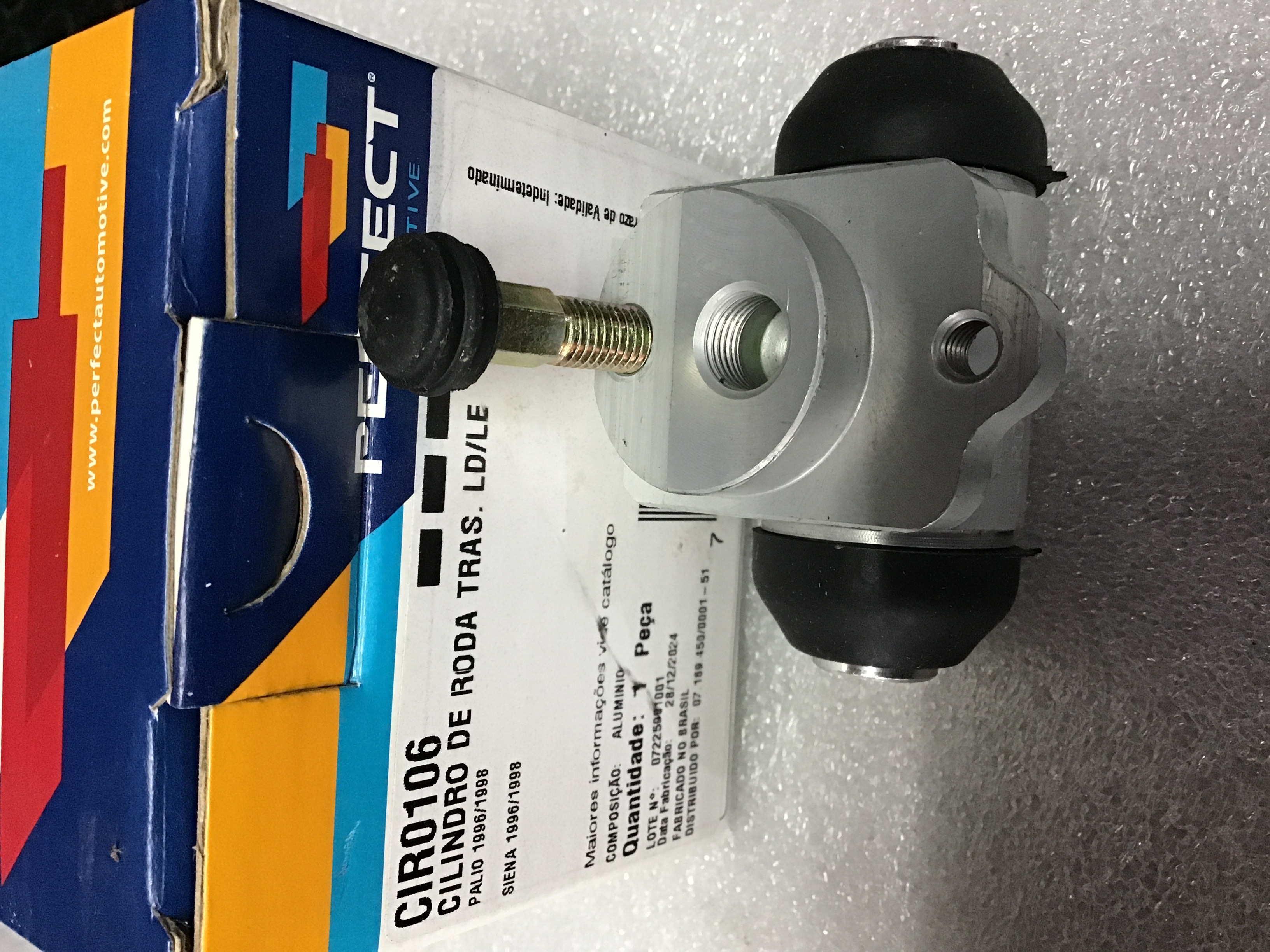 CILINDRO DE FRENO DE RUEDA TRASERA ALUMINIO