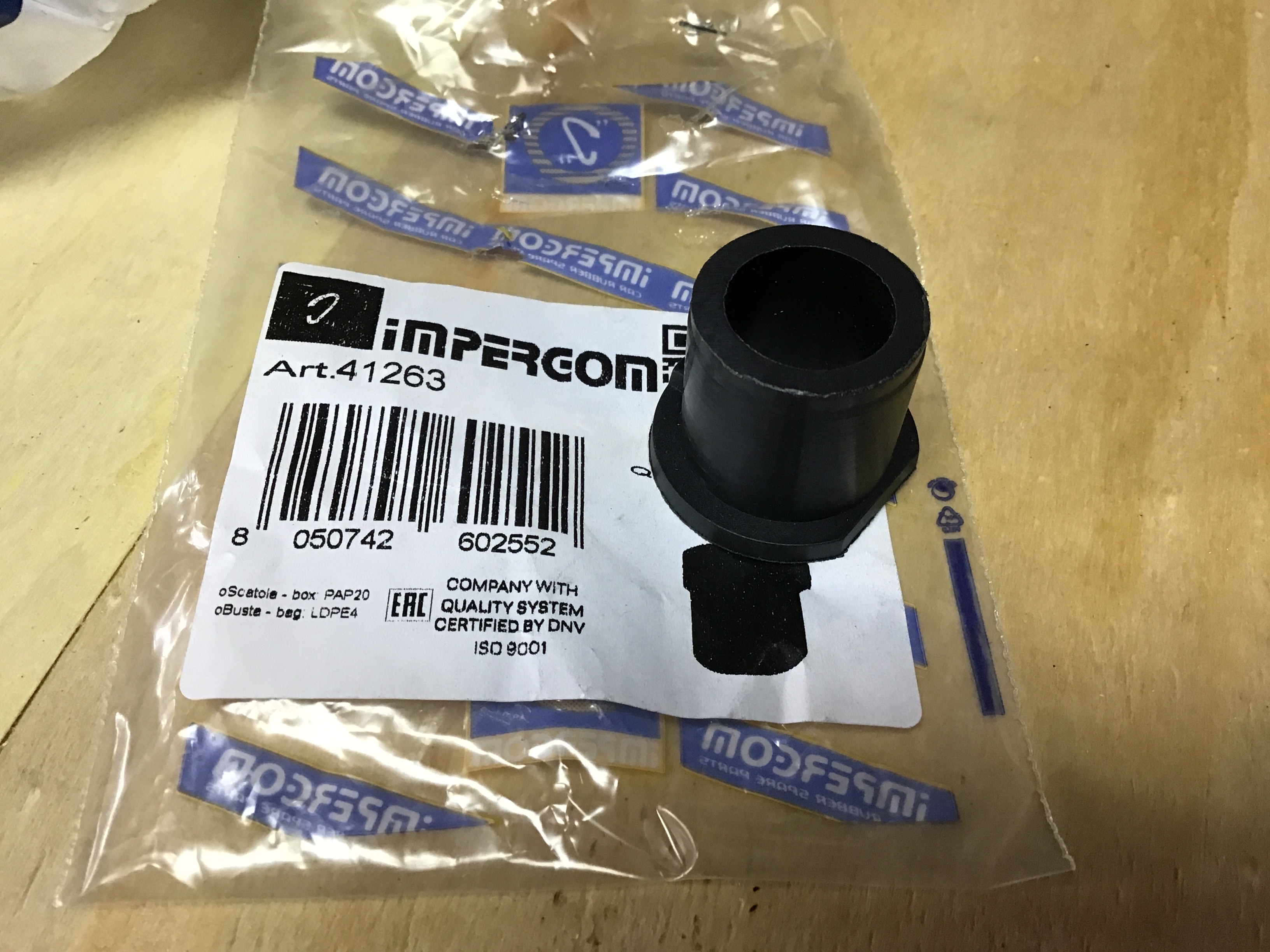 BOCINA DE HORQUILLA DE COLLARIN SUPERIOR