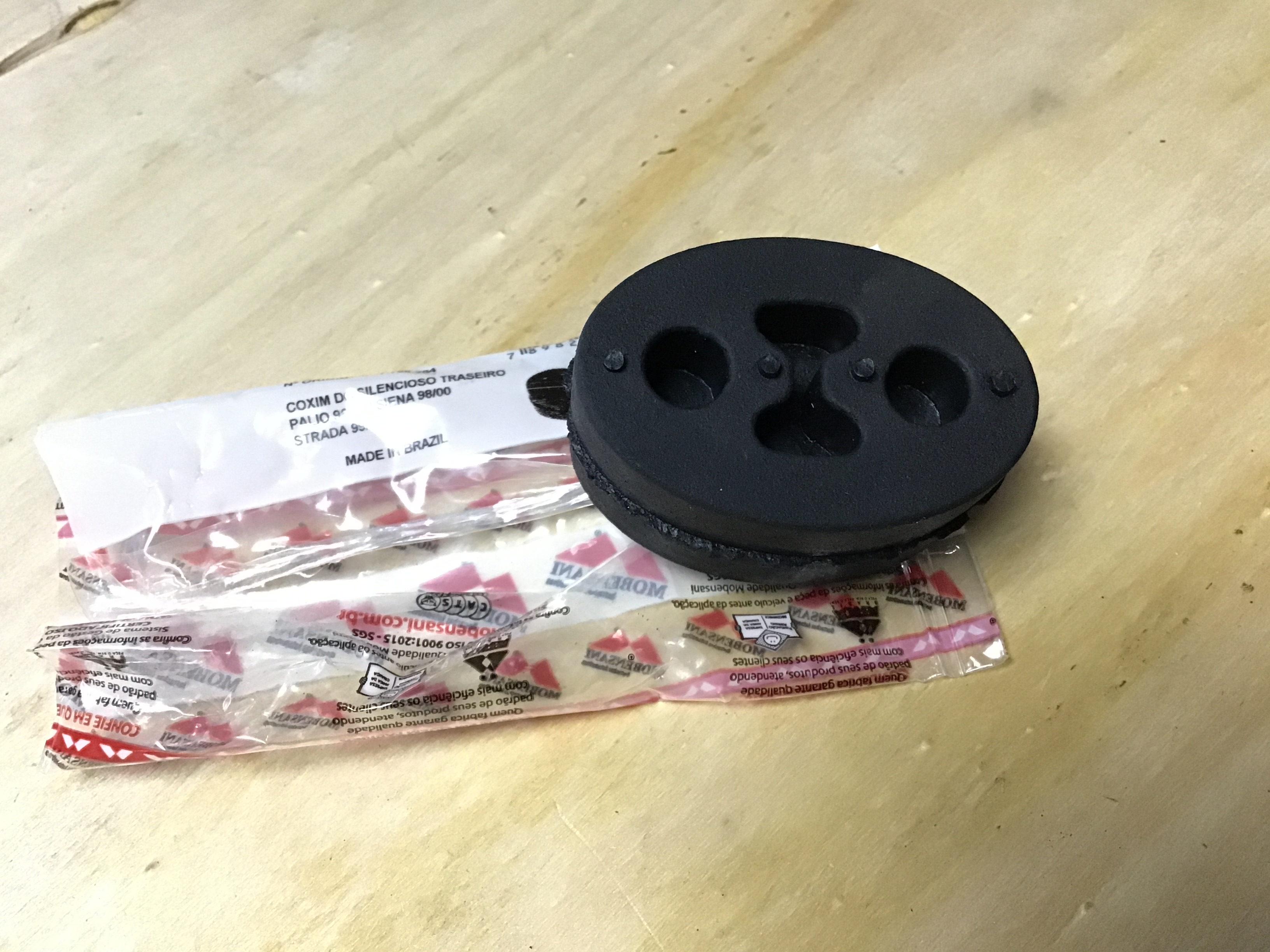 GOMA DE SOPORTE TRASERO TUBO DE ESCAPE SILENCIADOR