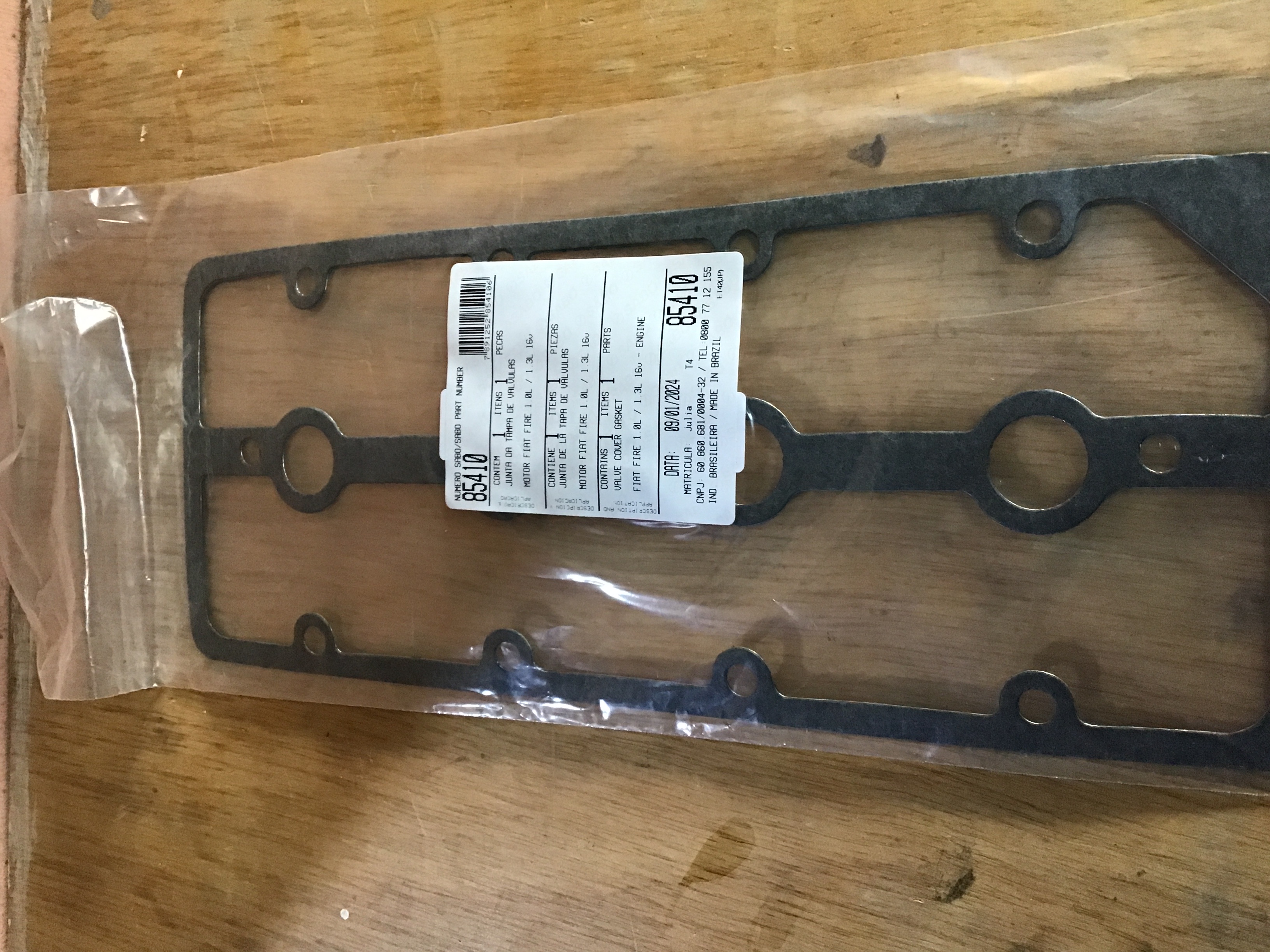 EMPACADURA PORTA LEVA 